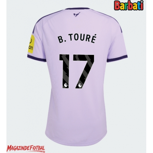 Newcastle United Bazoumana Toure #17 Tricou Fotbal Replică 2026-27 Barbati Treilea Newcastle United Bazoumana Toure #17 Tricou Fotbal Replică 2026-27 Barbati Treilea